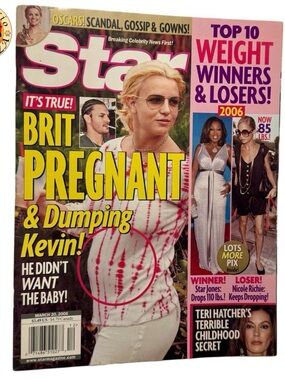 Star Magazine March 20, 2006 Britney Spears Pregnancy (buy for a cause)